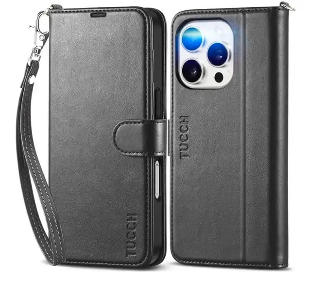 Apple iPhone 16 Pro Leather Case in Cell Phone Accessories in Oakville / Halton Region - Image 2