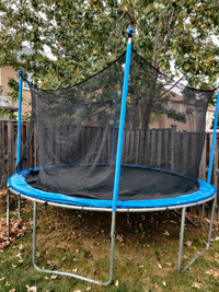 12" trampoline - used for 3 season