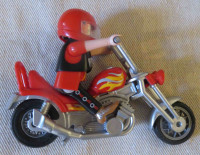 Playmobil 5113 moto chopper rouge