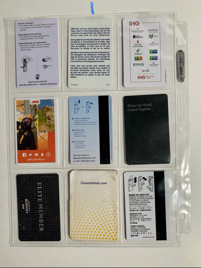 Hotel Key Card Collection in Arts & Collectibles in Mississauga / Peel Region - Image 4