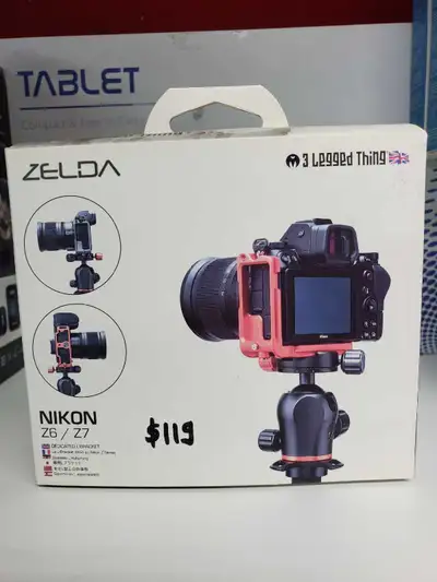3 Legged Thing Zelda L-bracket for Nikon Z6 and Z7, View more