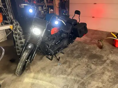 Selling my 2022 Harley-Davidson Street Bob with only 1394 km on it. This bike is in excellent condit...