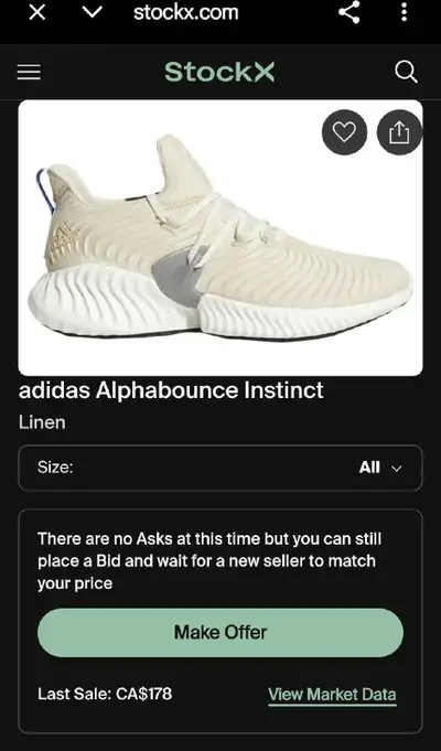 Adidas Alphabounce 'Ash Pearl' men's shoes, View more