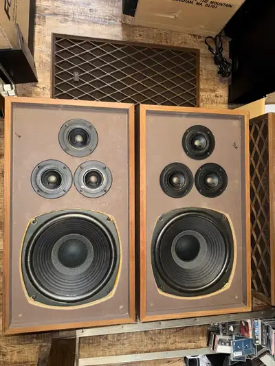 1978 REALISTIC NOVA 8B large 3 way 12” woofer Japan Made Speaker, View more