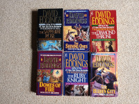 David Eddings Novels - Lot of 6