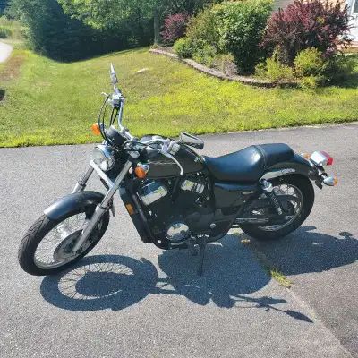 Selling my 2010 Honda Shadow RS. Great little cruiser to get you where you need to go. My first bike...