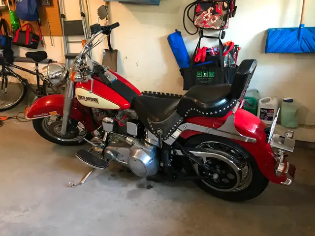 Vintage Harley Davidson in Street, Cruisers & Choppers in Calgary - Image 4