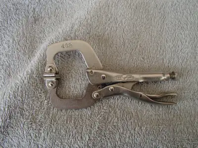 Locking C Clamp 4SP Vice Grip Welding Clamp/Pliers Swivel Head, View more