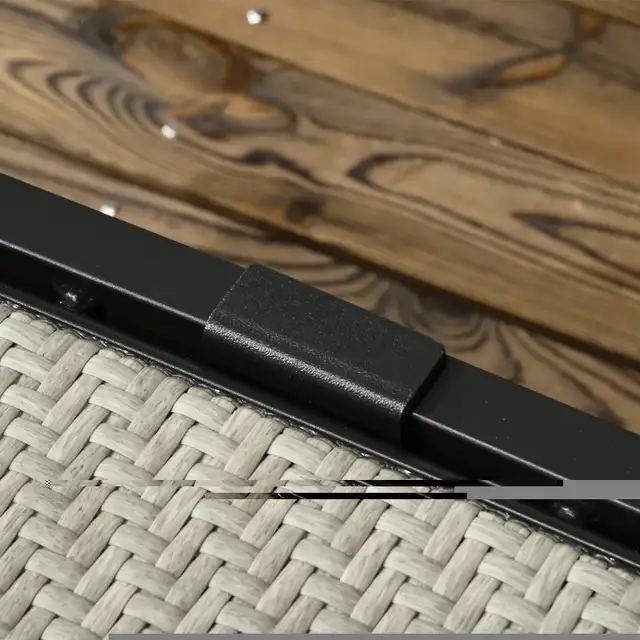 Patio Lounger Chair Set, Outdoor Aluminum Frame PE Rattan Wicker in Patio & Garden Furniture in Markham / York Region - Image 8