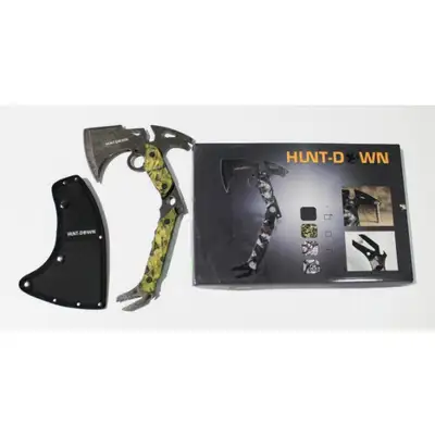 Hunt-Down 13" Hunting Survival Axe with Sheath -, View more