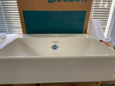 Duravit Durasquare Single Hole Hand Rinse Sink, View more