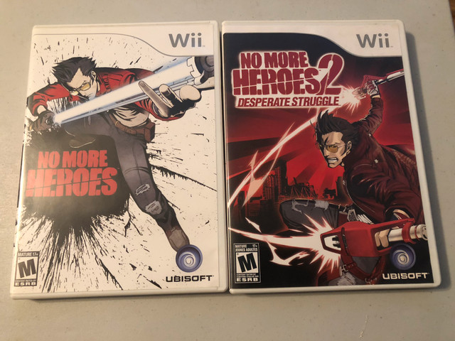 No More Heroes 1 and 2 for Wii in Nintendo Wii in Dartmouth