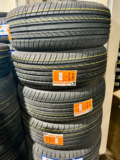 Hi, selling brand new summer tires, Pick up in Dorval. Call/text/email 438-830-5757 Steven 4 205/55/...