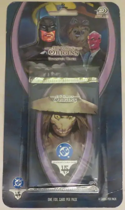 DC Comics ORIGINS Trading Card Game Booster Pack Upper Deck 2004, View more