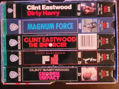 Dirty Harry VHS MOVIES, View more