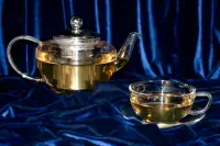 1/4 of market price-high borosilicate teapot-can be on stove