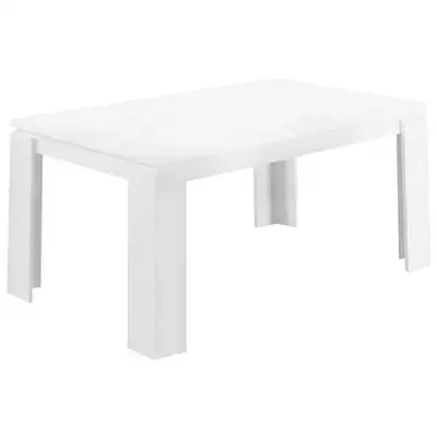 New Monarch Contemporary 6-Seating Rectangular Dining Table, View more