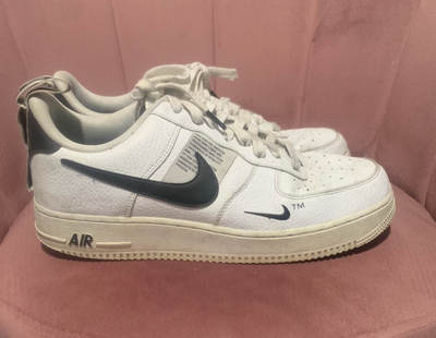 Nike Air Force 1 One Low White Black Utility  ⎮Mens 13 US, View more