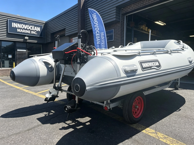 No Trailer? No Problem | 10ft Wide Inflatable Fishing Boat, View more
