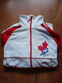 Vintage Adidas Canada Track Jacket Zip Up boughg in the UK