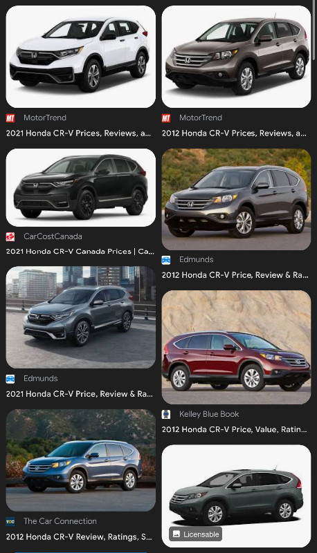 ISO/looking for Honda CRV in Other in Swift Current