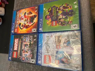 I am selling the following PS4 Games for $15 unless otherwise specified: 1. Lego Harry Potter Collec...