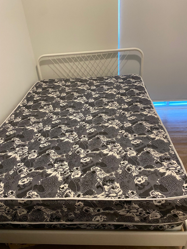 IKEA full bed just $450 with full mattress excellent condition in Beds & Mattresses in Mississauga / Peel Region - Image 3
