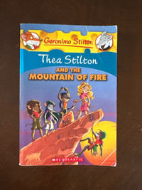 Book, Thea Stilton and the Mountain of Fire. 