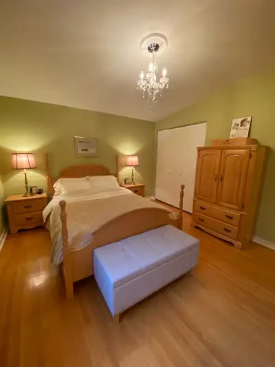 Ensemble de chambre 5 pièces en bois, View more