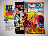 MARVEL COMICS-WARLOCK & THE INFINITY WATCH #3-LIVRE/BOOK (C024)