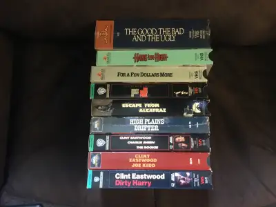 Clint Eastwood VHS Movies - $5 each, View more