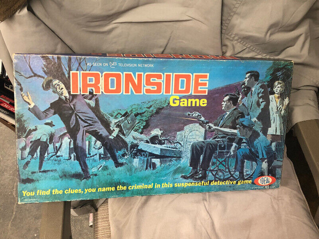 Ironside TV Board Game 1967 Ideal in Toys & Games in Winnipeg
