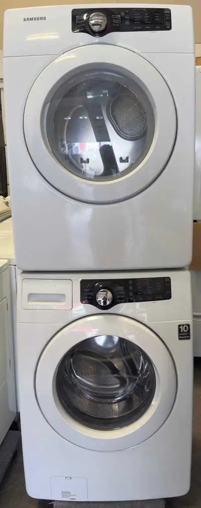 Samsung frontload washer and dryer with free delivery, View more