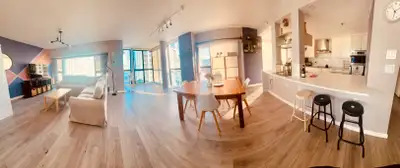 Move-in-Ready 3-Bedroom Corner Condo in Yaletown Summer