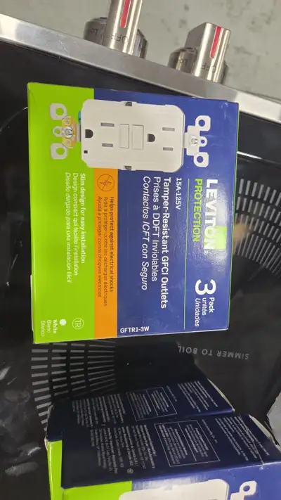 Leviton Tamper-Resistant GFCI Outlets (3-Pack), View more