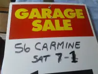 Garage Sale 18 May from 7 to 1 - 56 Carmine Cres St Catharines