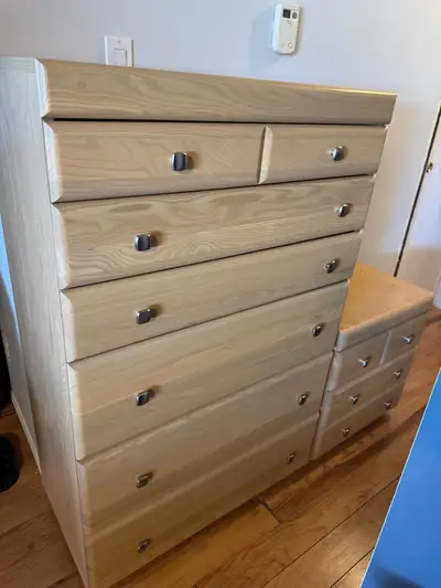 Dresser and Nightstand for Sale, View more