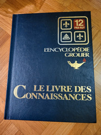 Encyclopédie Grolier 15 volumes complet - Livre des connaissance