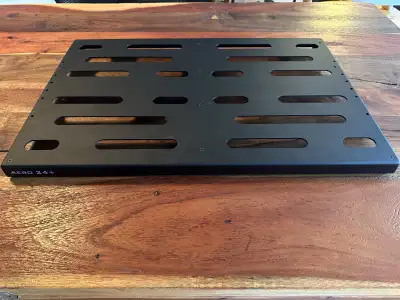 Creation Music Aero V3 24+ Pedalboard and Custom Riser, View more