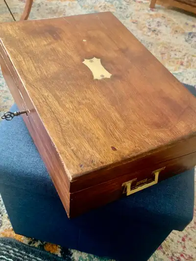 Antique Writing Box, View more