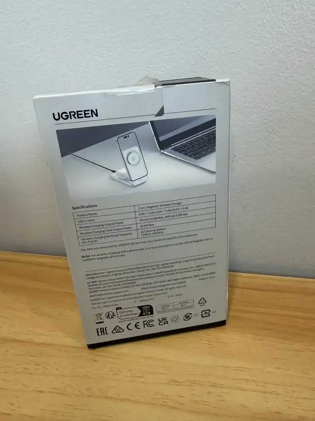 Ugreen Qi2.2 Charger in Cell Phone Accessories in Kitchener / Waterloo - Image 3