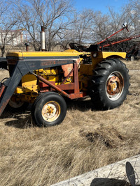 White/Minneapolis Moline tractor for sale.