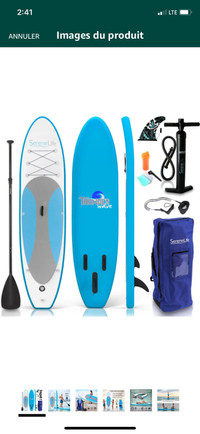 SereneLife paddle board