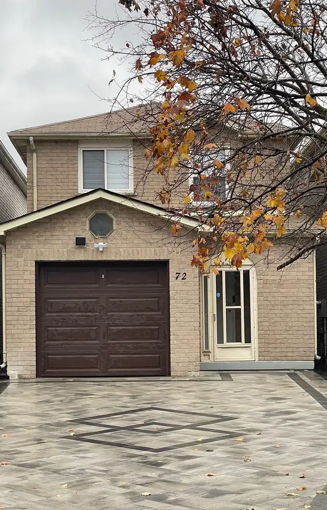 3 Bedroom House for Rent in Markham  $2,750