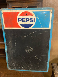 Vintage Pepsi Chalkboard 