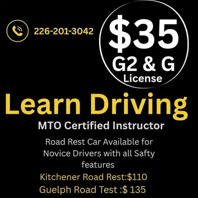 Driving lessons with MTO Approved instructor in Cambridge, View more