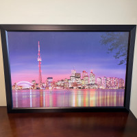 Framed Toronto Skyline Picture
