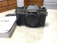 Fuji X-T30 with 2 batteries, charger, manual