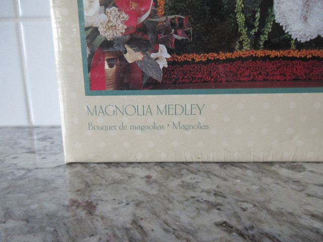 *New* Caron 24" x 34" Magnolia Medley Latch Hook Kit in Hobbies & Crafts in Edmonton - Image 4