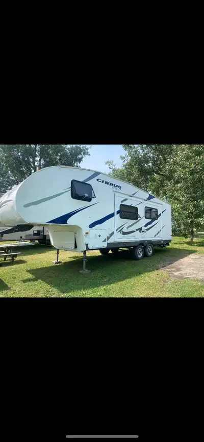 Selling our Cirrus Ultra Lite 5th wheel trailer — great opportunity for someone handy or looking for...